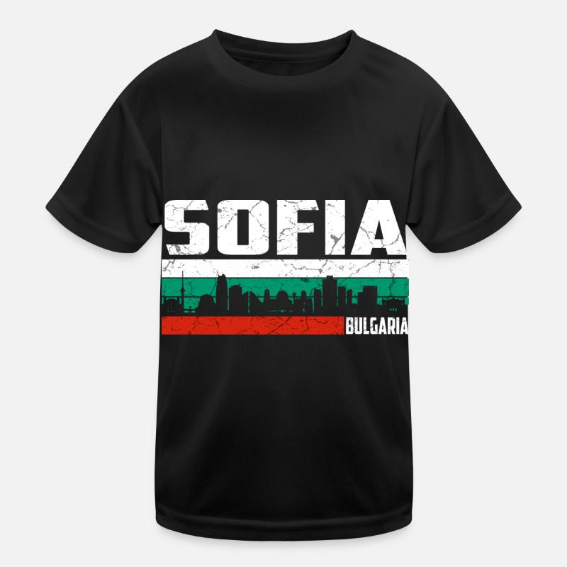 Sofia Bulgarien Kinder Funktions-T-Shirt