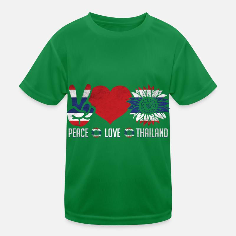 Thaïlande Amour T-shirt sport Enfant
