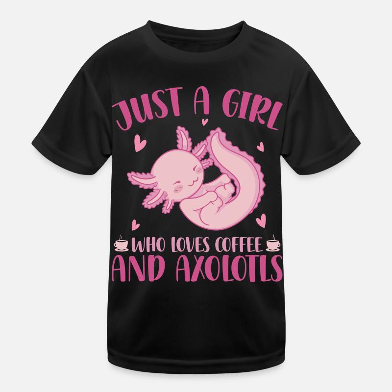 Axolotl Kids Functional T-Shirt