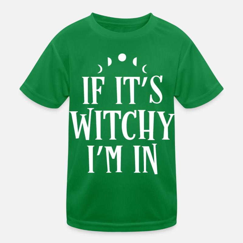 Witch Kids Functional T-Shirt