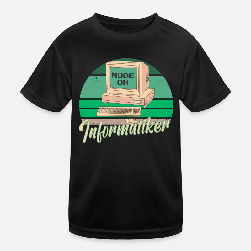 Programmeur informatique Père Père Papa T-shirt sport Enfant