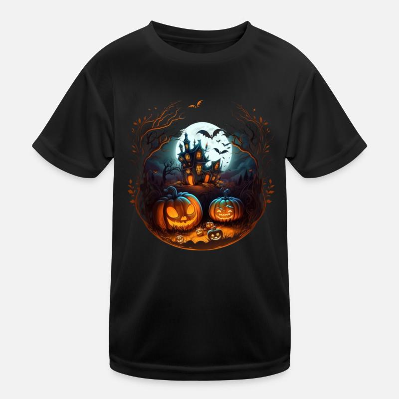A design with a Halloween theme T-shirt sport Enfant