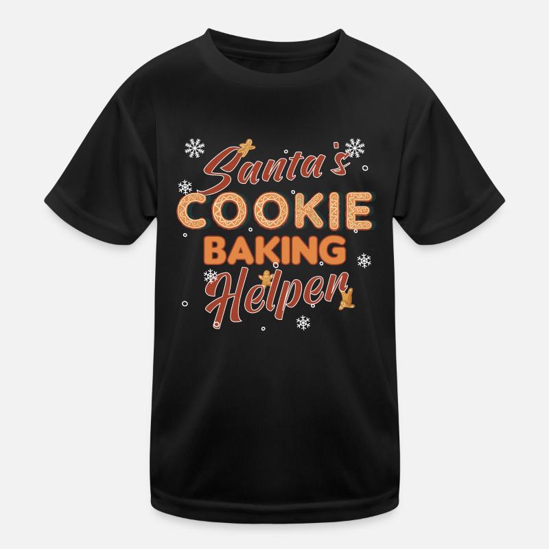 Biscuits de Noël Cookie Cookie Merry T-shirt sport Enfant