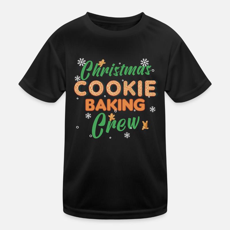 Biscuits de Noël Cookie Cookie Merry T-shirt sport Enfant