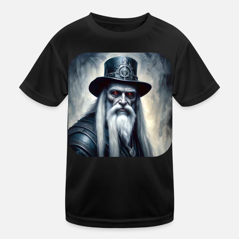 Chaman mystique dans le style steampunk T-shirt sport Enfant