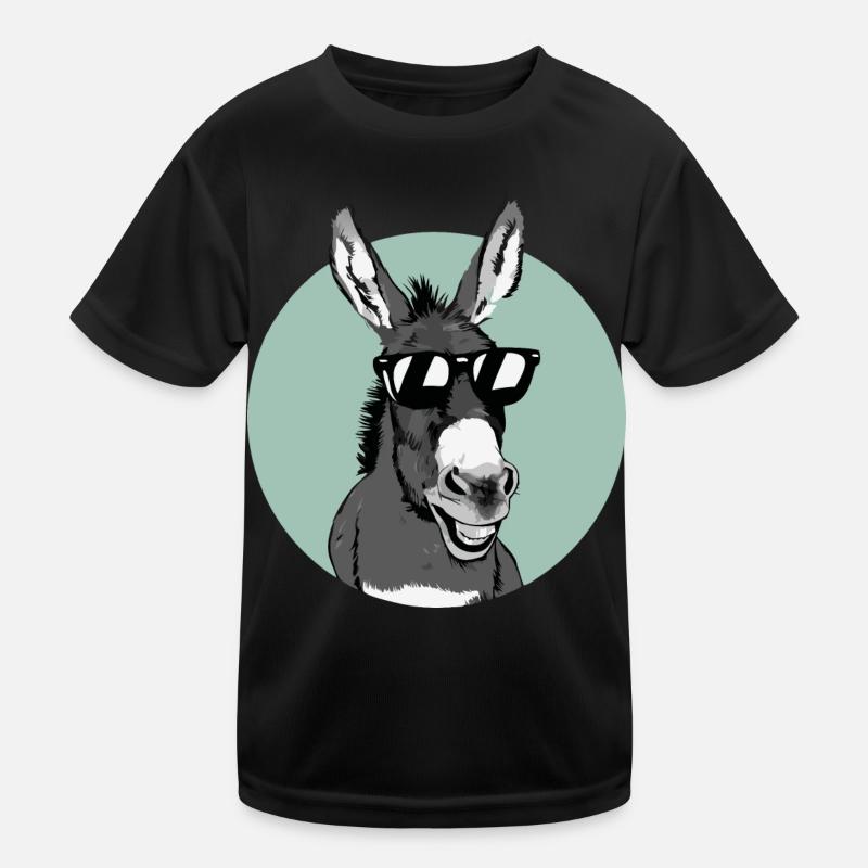 Donkey Donkey Mule Muli Kids Functional T-Shirt