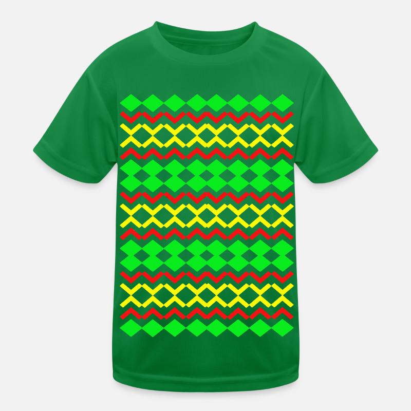 Design coloré T-shirt sport Enfant