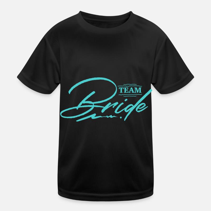 Team Bride Kids Functional T-Shirt