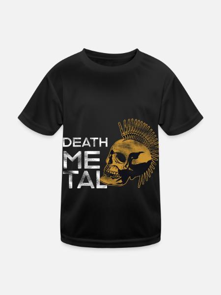 Métal lourd - T-shirt sport Enfant - noir - Devant