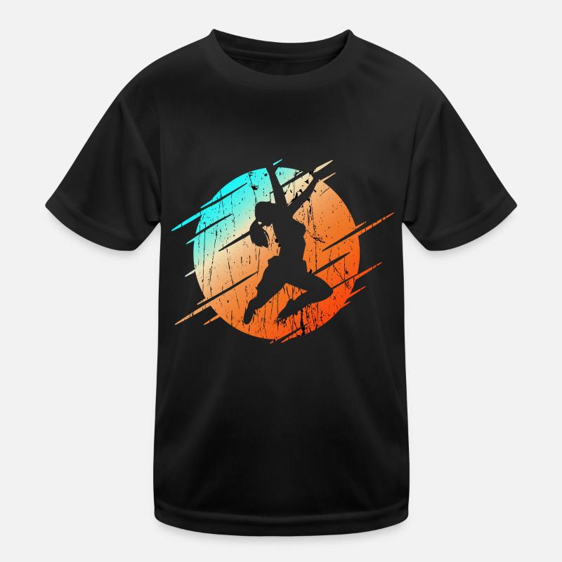 CLIMBING Extremsport Klettern Kinder Funktions-T-Shirt