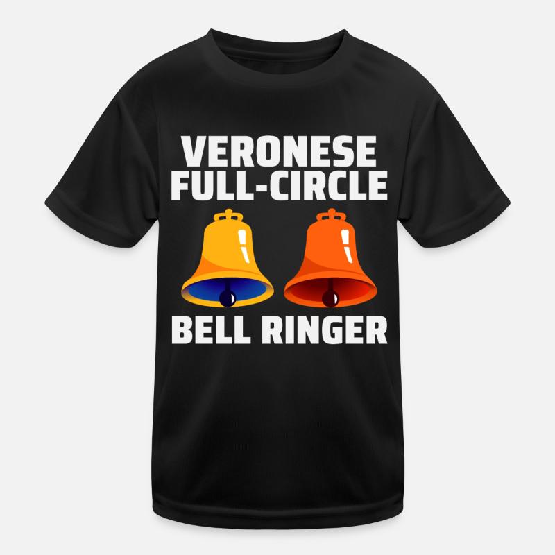 Veronese Full-Circle Bell Ringer Ringing Hobby T-shirt sport Enfant
