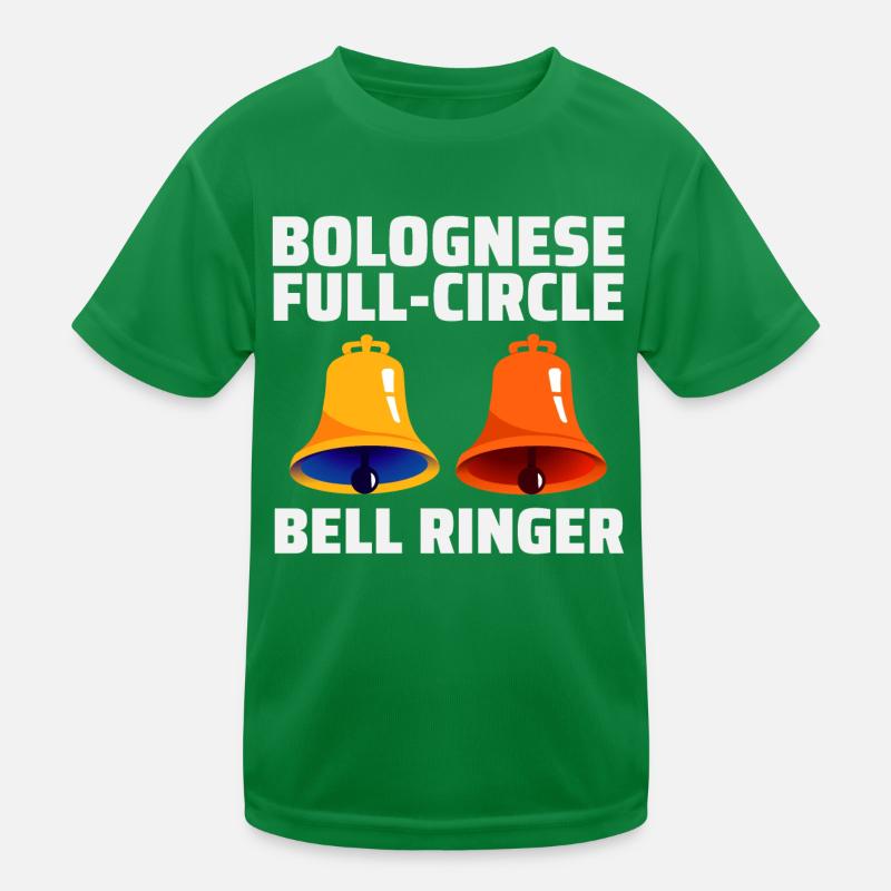 Bolognese Full-Circle Bell Ringer Ringing Hobby T-shirt sport Enfant