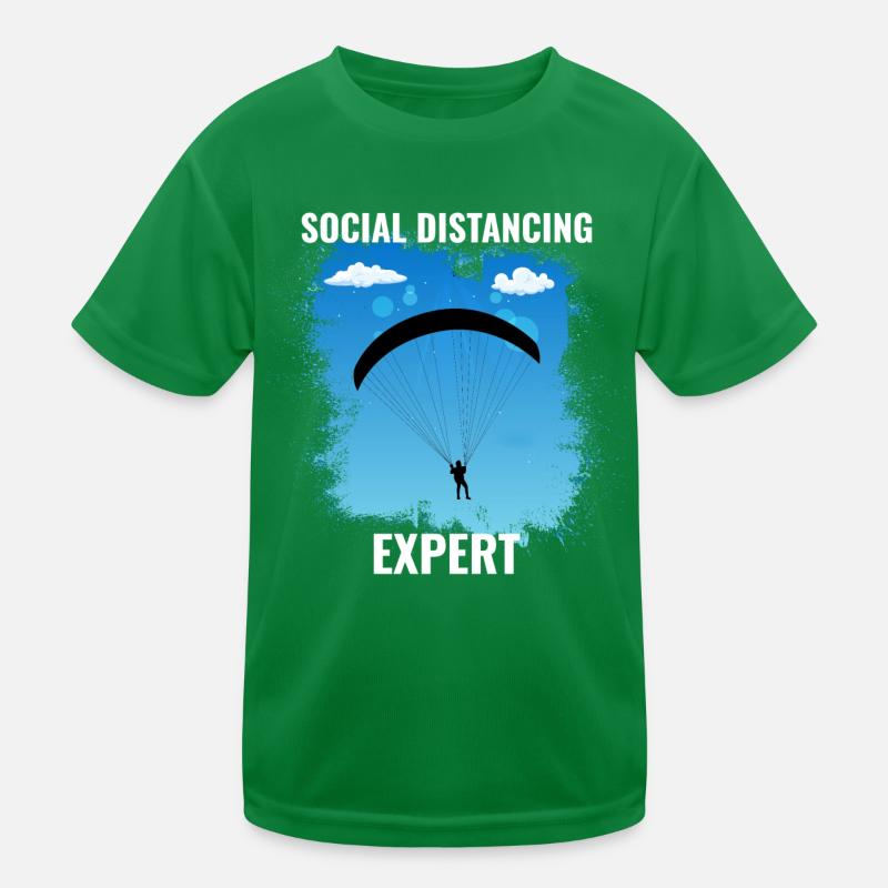 Wingsuit flying Base Jumping Skydiving Wingsuiting Kids Functional T-Shirt