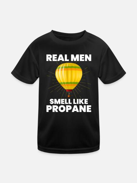 Heißluftballonfahrt Hopper Ballonfahrt Ballonfahrer - Kinder Funktions-T-Shirt - Schwarz - Vorne
