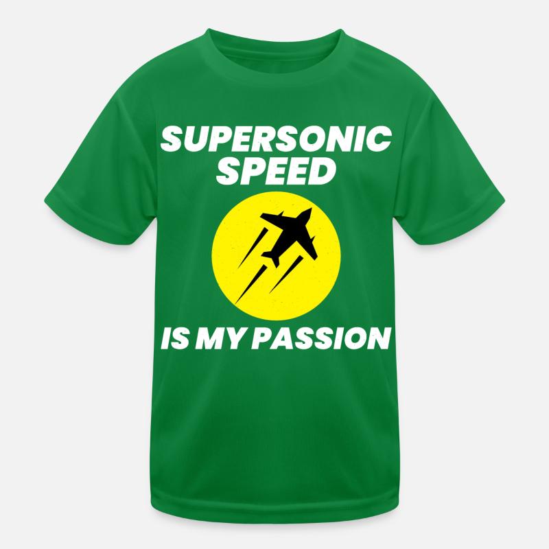 Düsentriebwerk Flugzeugmechaniker Luftfahrttechniker Kinder Funktions-T-Shirt
