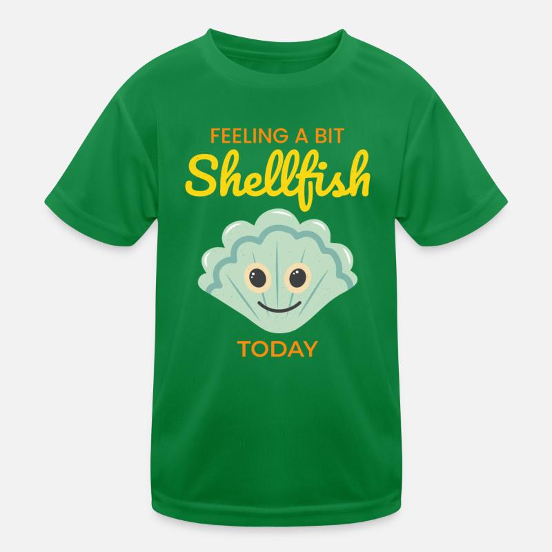 Pétoncles Coquillages Collector Beachcomber Crustacés T-shirt sport Enfant