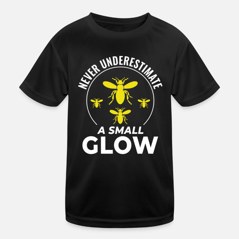 Fireflies Firefly Lightning Bug Insect Collector Kids Functional T-Shirt