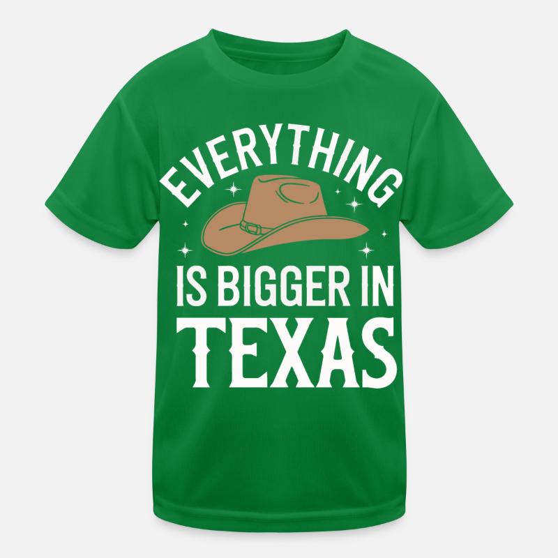 Texas State Texans Texas Kids Functional T-Shirt