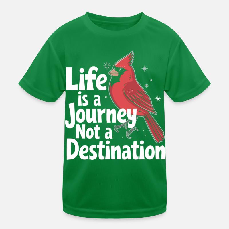 Kardinal Rotkardinal Vogel Roter Kardinal Kinder Funktions-T-Shirt