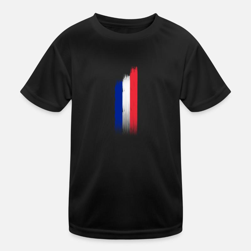 French flag Kids Functional T-Shirt