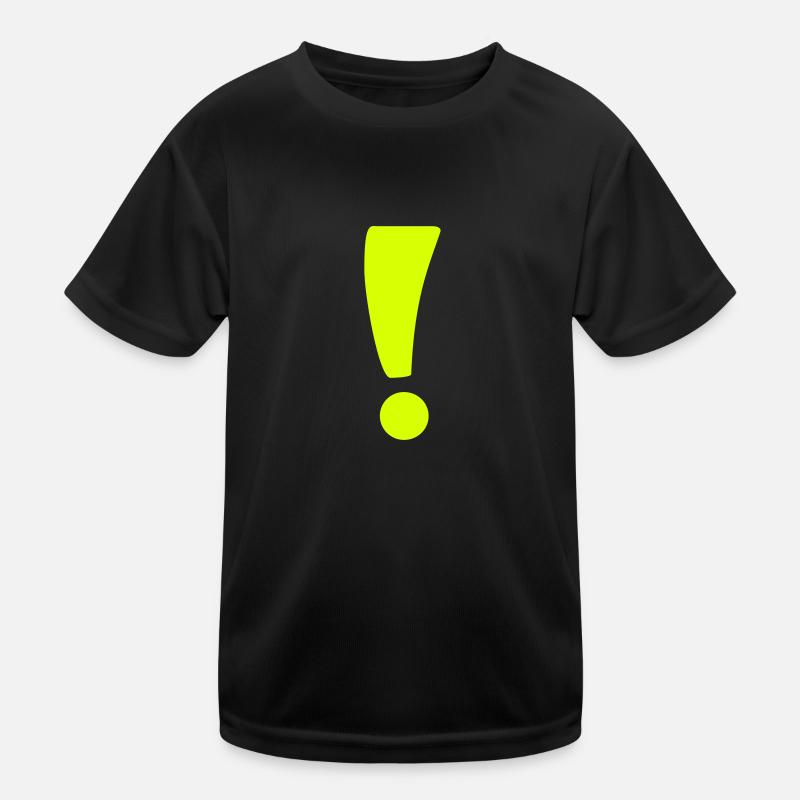 Ausrufezeichen Kinder Funktions-T-Shirt
