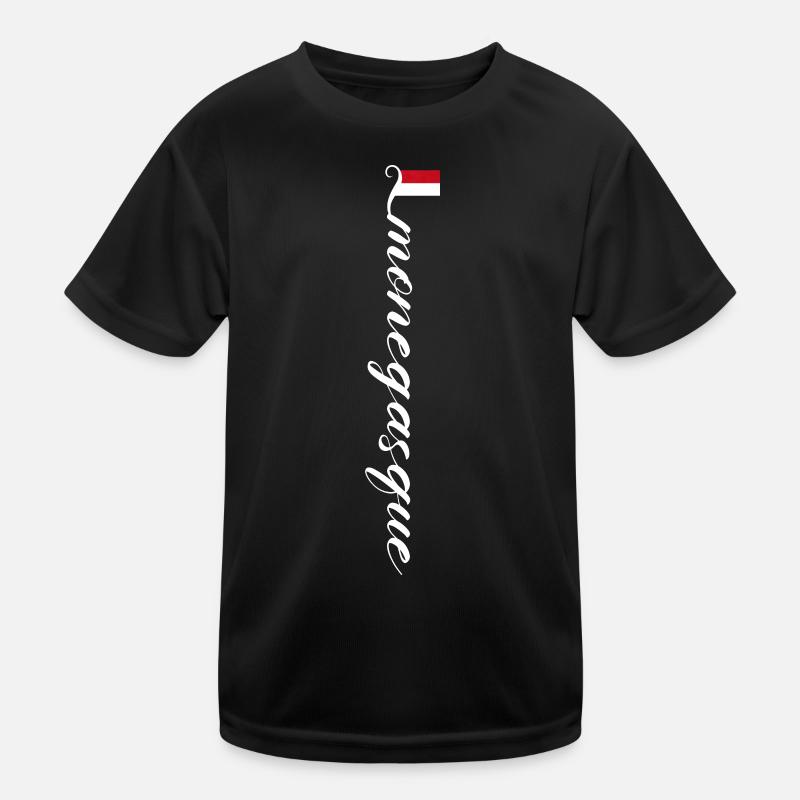 Monaco Kinder Funktions-T-Shirt