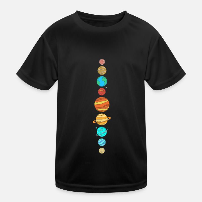 Espace Planètes Univers Espace T-shirt sport Enfant