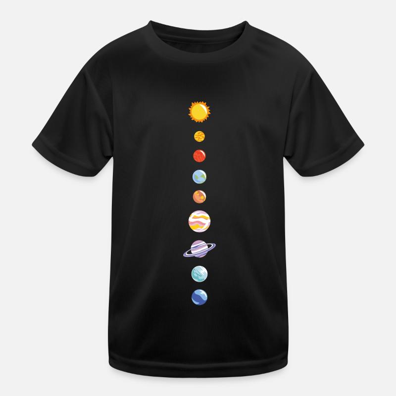 Solar System Kids Functional T-Shirt