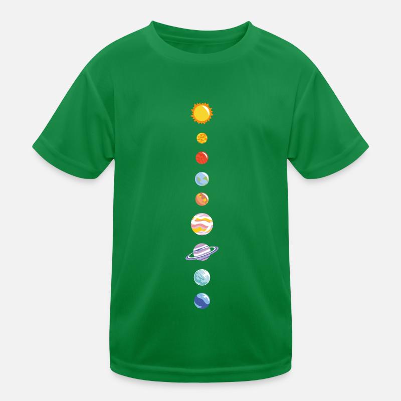 Solar System Kids Functional T-Shirt