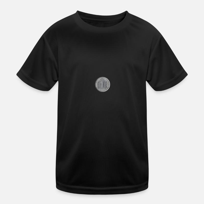 1 cent silver coin Kids Functional T-Shirt