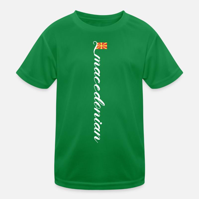 Macédoine T-shirt sport Enfant