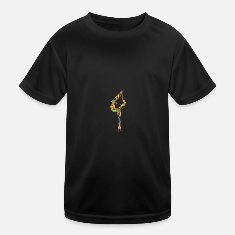 Figure skating Kids Functional T-Shirt