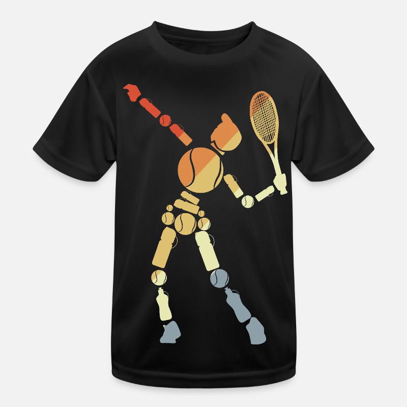 Garçon de tennis T-shirt sport Enfant
