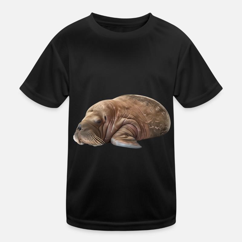 Walross Kinder Funktions-T-Shirt