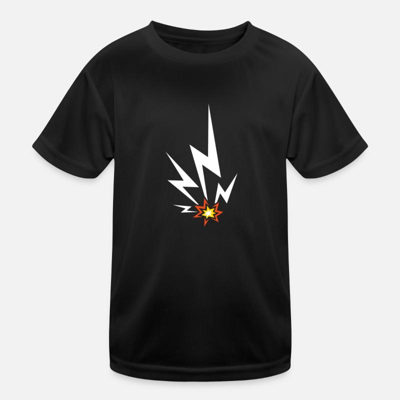 electricity Kids Functional T-Shirt