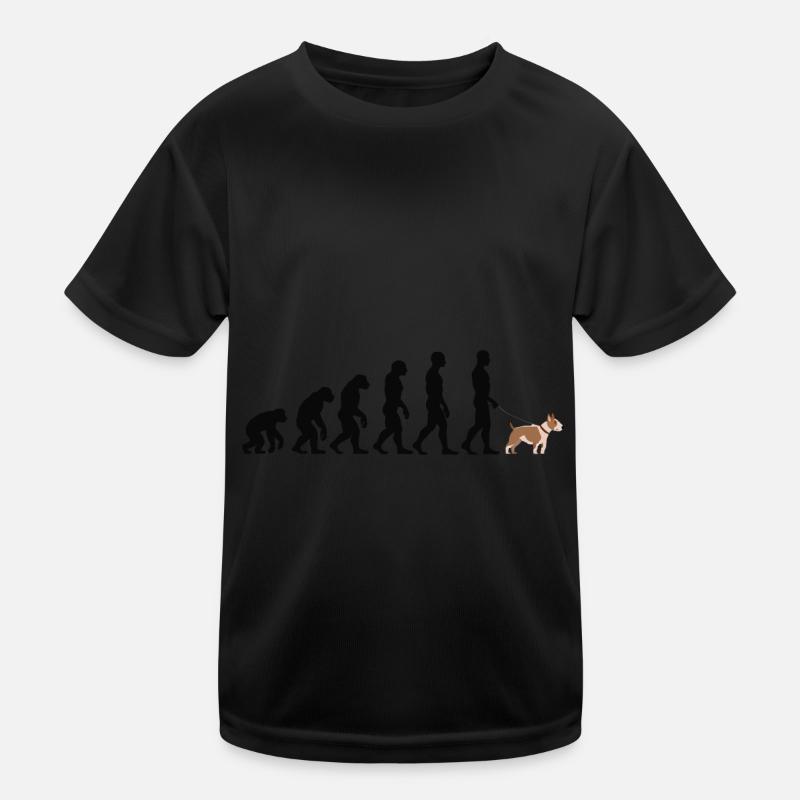 Bullterrier Kinder Funktions-T-Shirt
