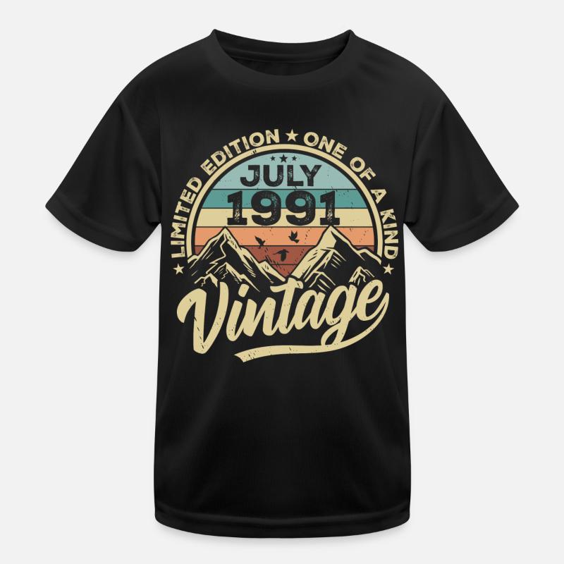 Né(e) en juillet 1991 Date de naissance : juillet 1991 T-shirt sport Enfant