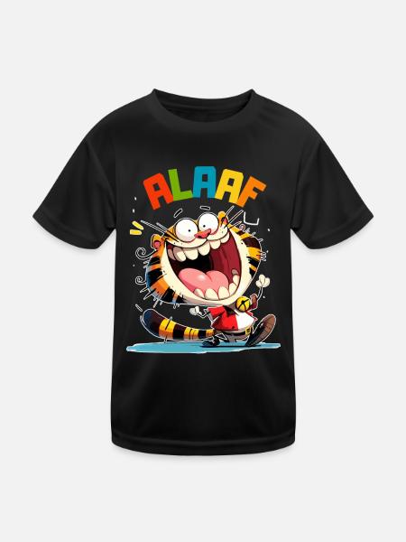 Carnival Tiger Kölle Alaaf Costume Cologne Funny - Kids Functional T-Shirt - black - Front