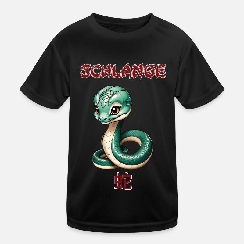 Serpent - Astrologie Chinoise T-shirt sport Enfant