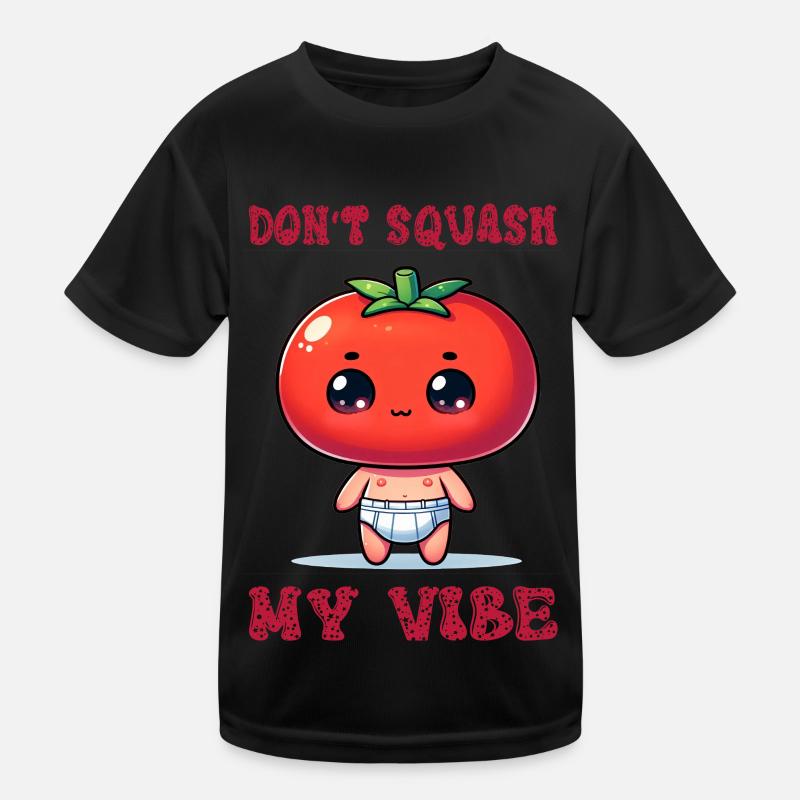 Don't squash my vibe Kinder Funktions-T-Shirt