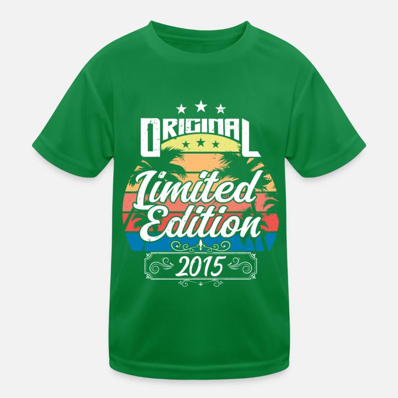 Anniversaire Vintage Idée Cadeau Original 2015 T-shirt sport Enfant