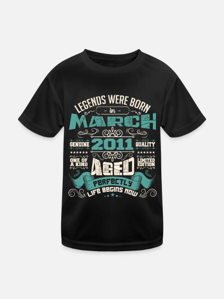 March 2011 | birthday gift - T-shirt sport Enfant - noir - Devant