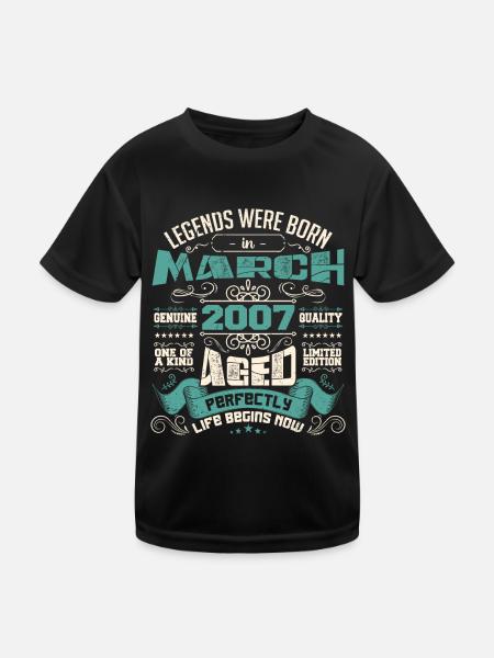 March 2007 | birthday gift - T-shirt sport Enfant - noir - Devant