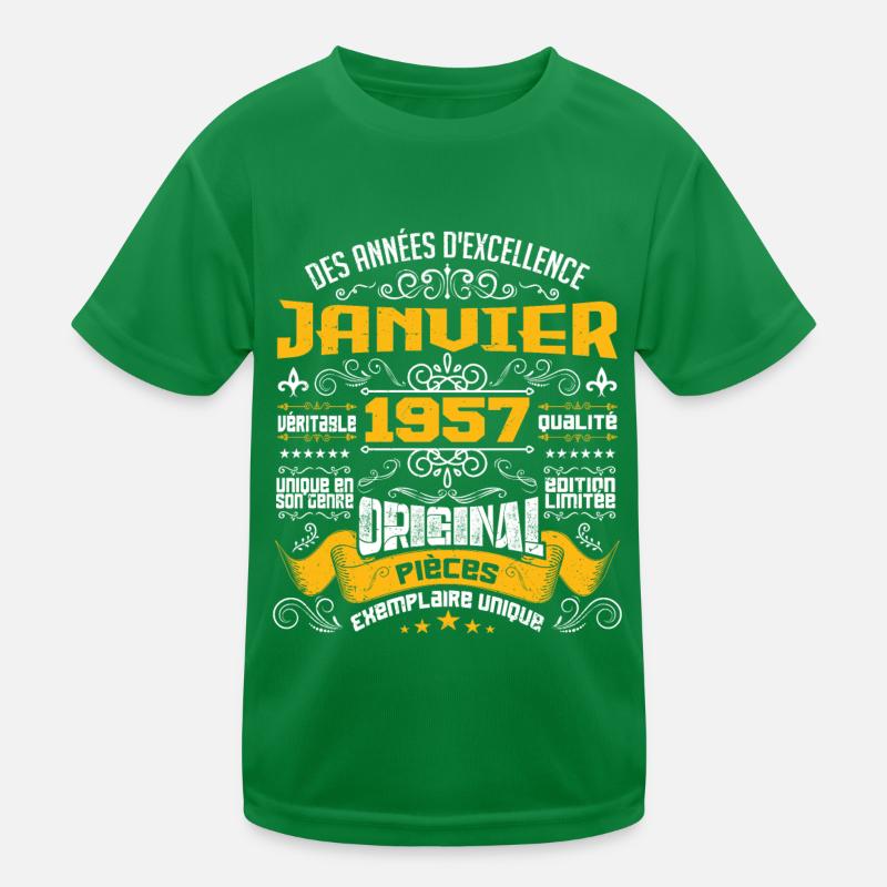JANVIER 1957 | ORIGINAL PIÈCES T-shirt sport Enfant