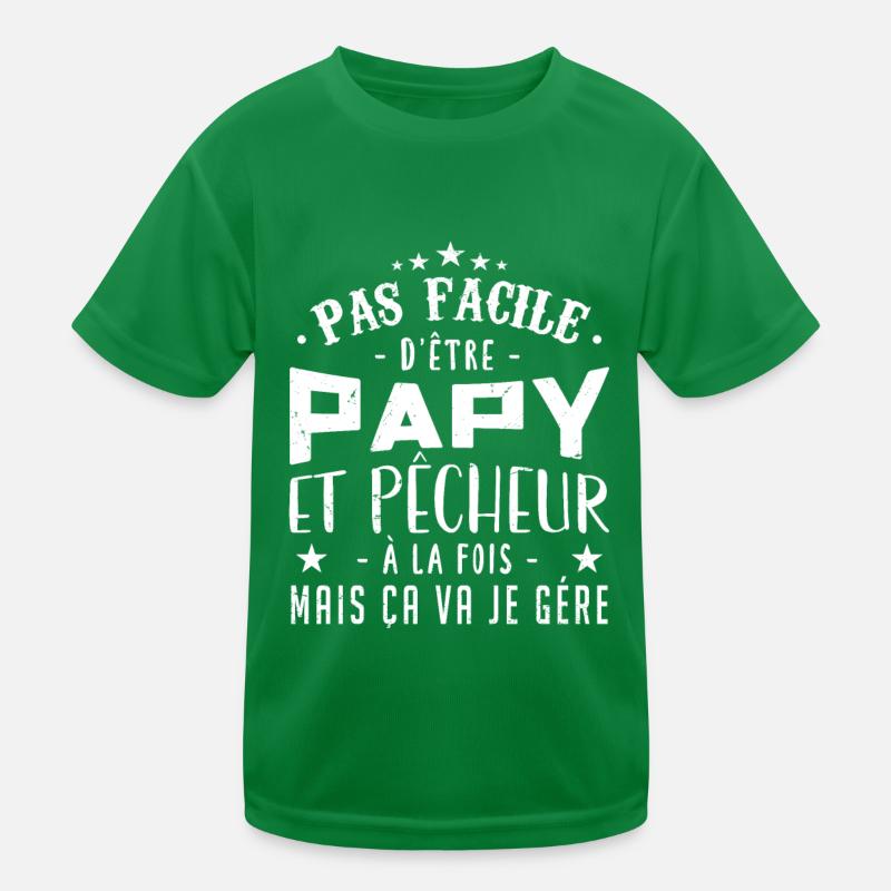Papy Pêcheur T-shirt sport Enfant