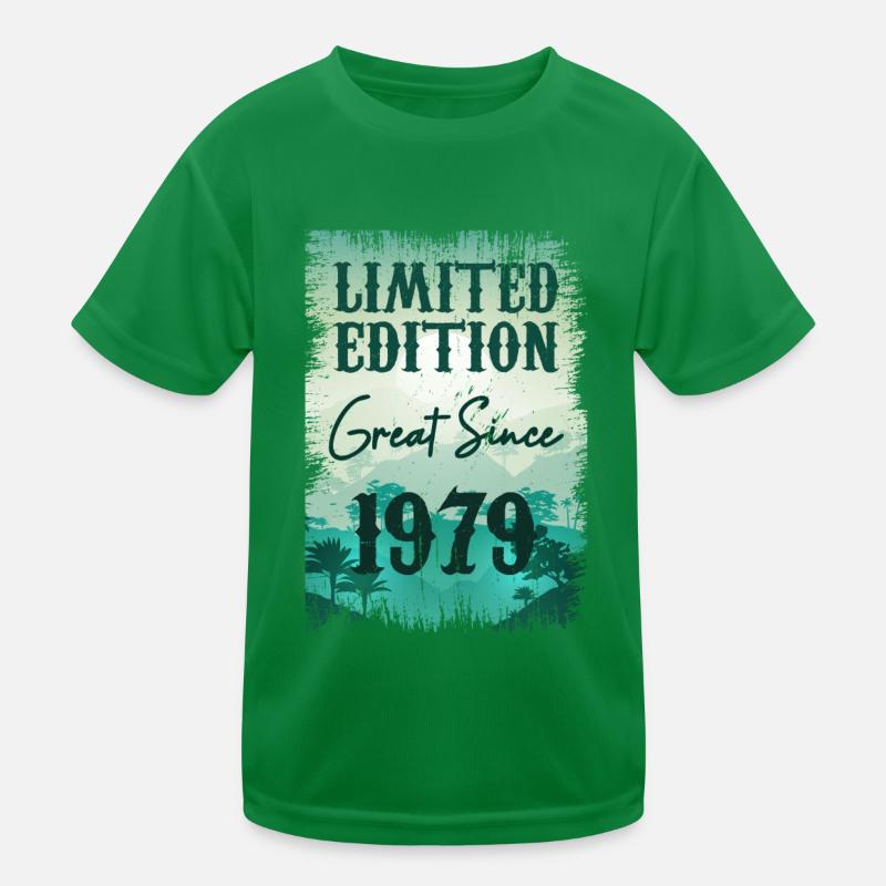 Einzigartig seit 1979 Kinder Funktions-T-Shirt