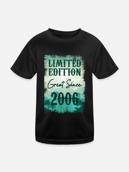 Unique of its kind since 2006 - Kids Functional T-Shirt - black - Front