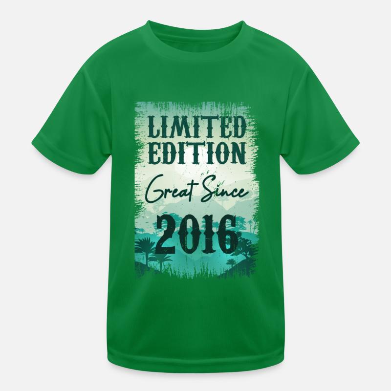Einzigartig seit 2016 Kinder Funktions-T-Shirt