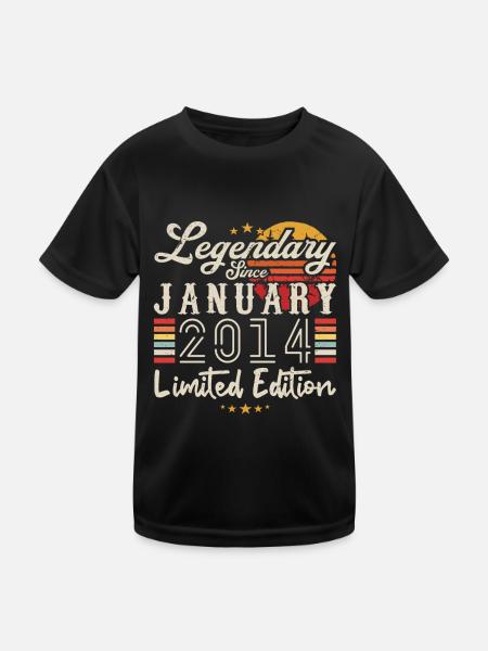 Legendary since January 2014 Limited Edition - T-shirt sport Enfant - noir - Devant