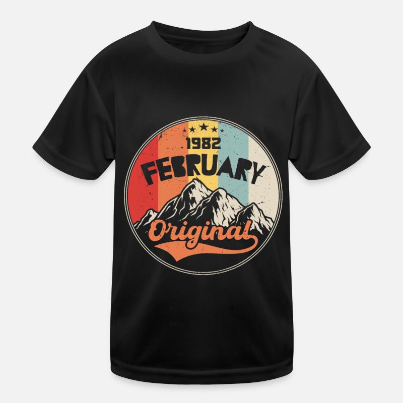 1982 - gift born in 1982 Kids Functional T-Shirt